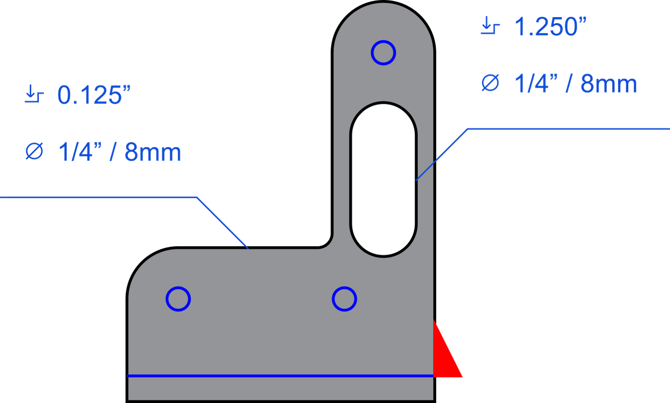 HD-680 Quadrant Hinge